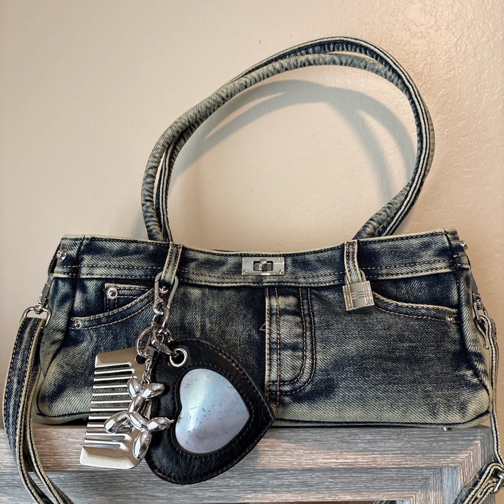 Denim Blue Women's Handbag